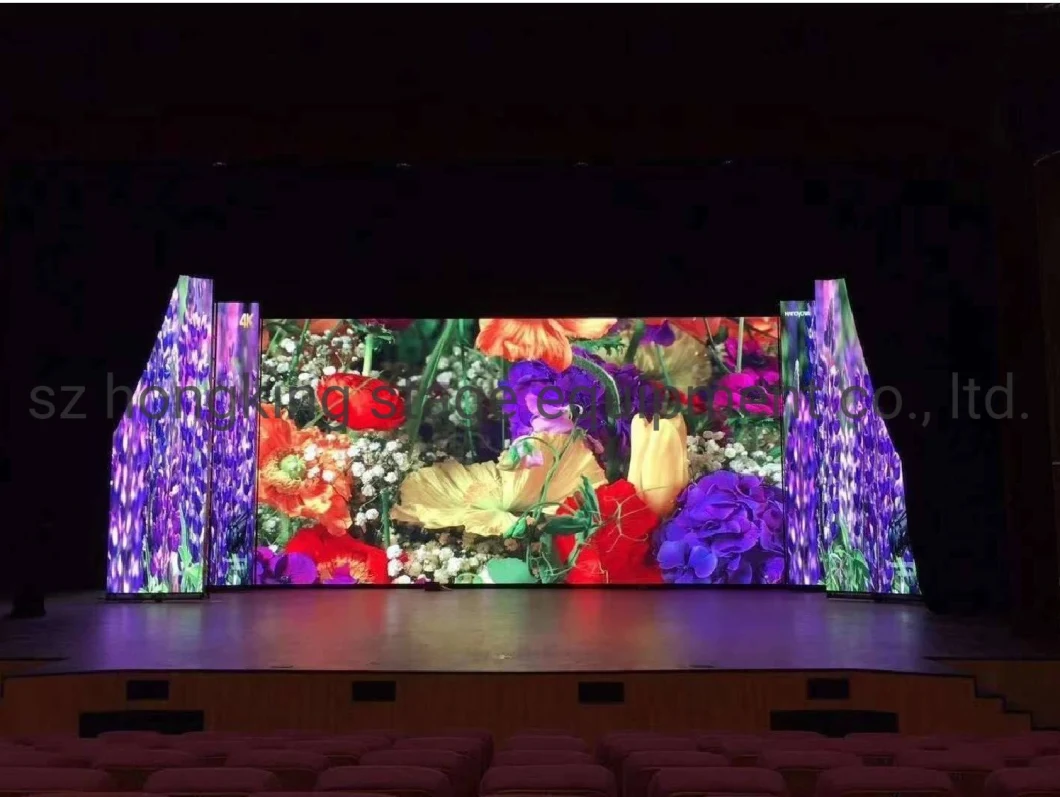 Fine Pixel Pitch HD Indoor LED Display Screen Signage for Advertising