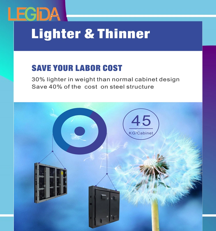 Legida Tech DIP High Brightness Energy Saving Giant LED Billboard Waterproof Full Color LED Video Wall Display for Road Outdoor Advertising Highway